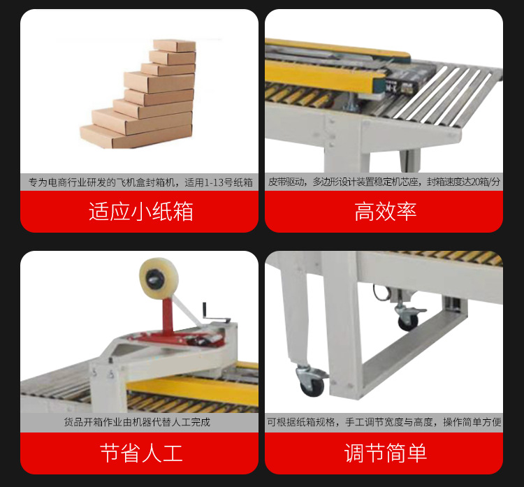 AY-4050XF飛機(jī)盒封箱機(jī)_http://m.financialpredictions.com_紙箱自動(dòng)封箱打包系列_第2張